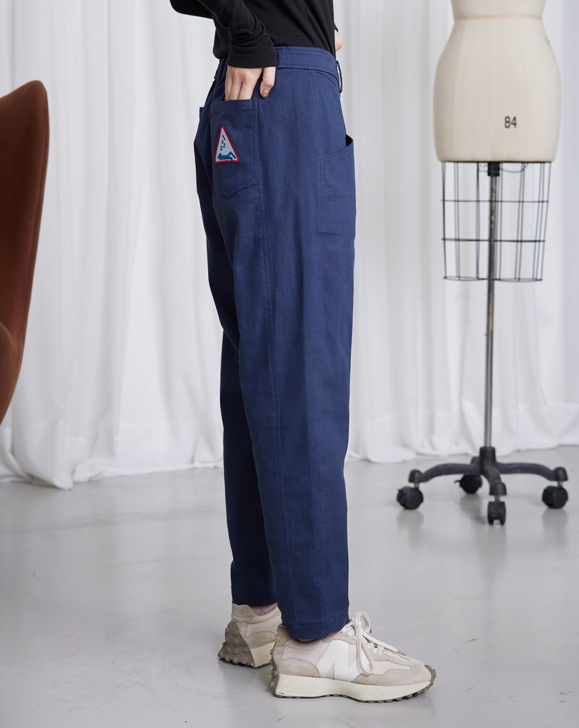 冬天不出門請在家後鬆緊長褲(兩色)