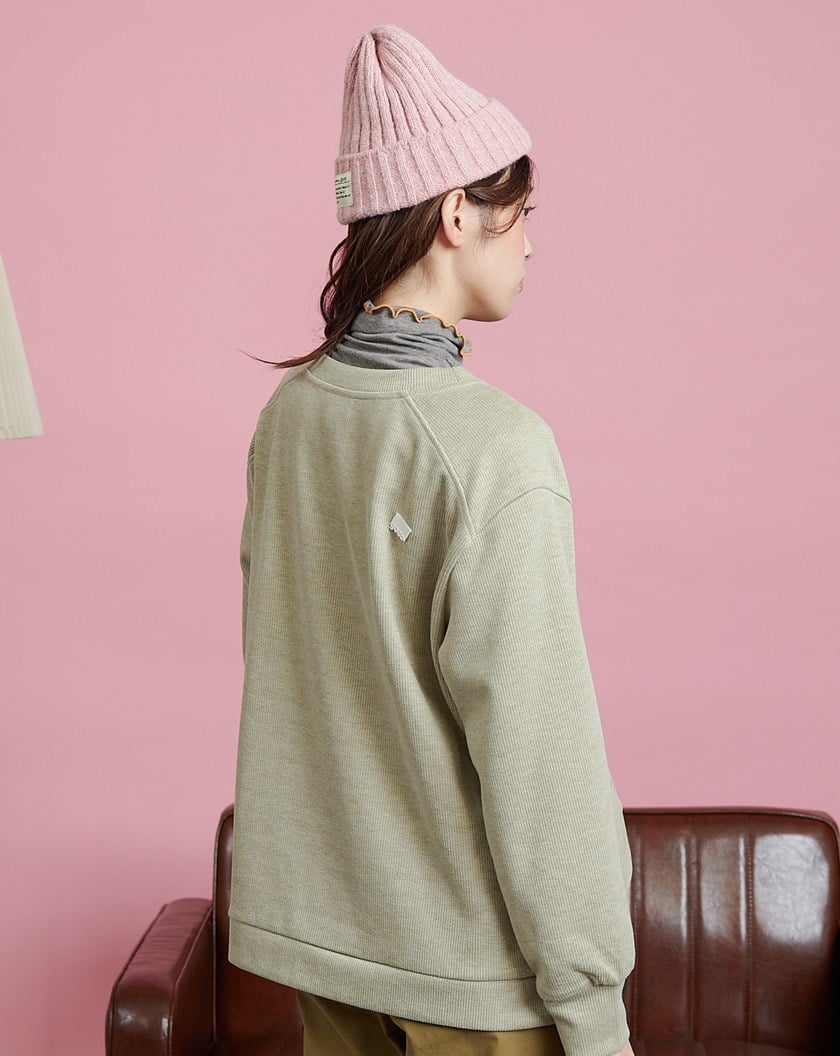 酒鬼標語V領坑條大學T(兩色)