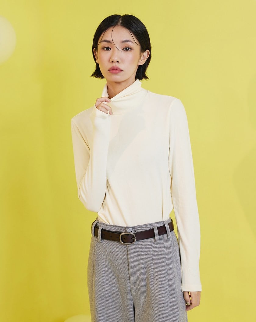 HOT發熱高領長袖上衣(五色)