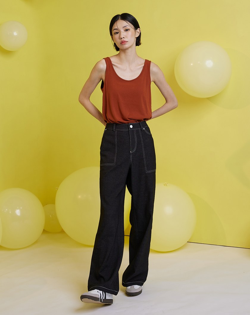 ◢HOT柔軟發熱內搭背心(兩色)