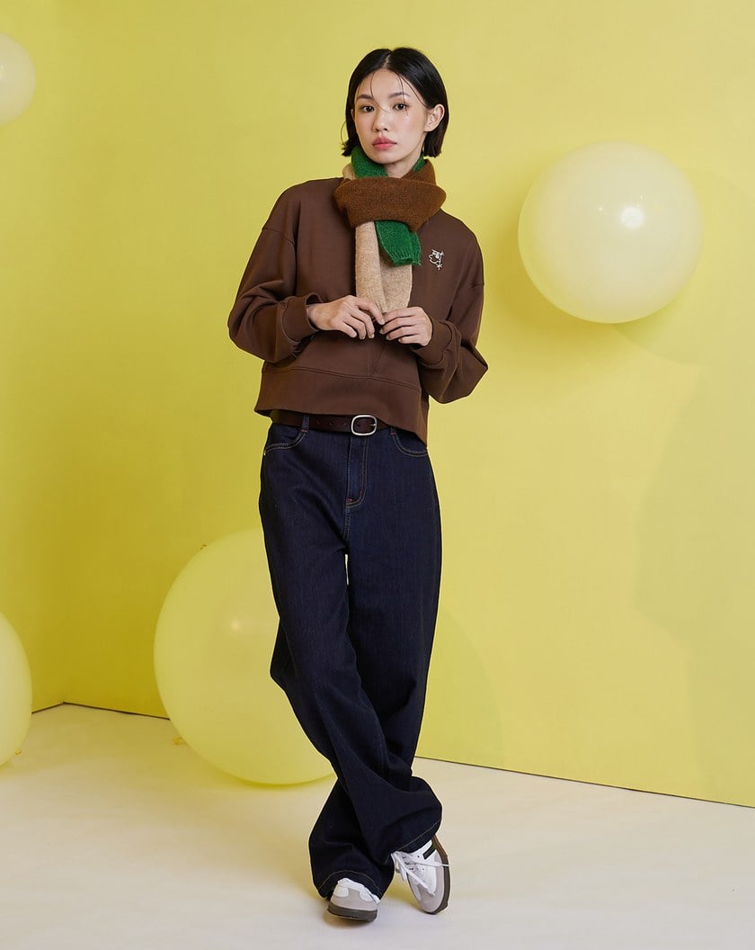 彩虹三色柔軟圍巾(三色)