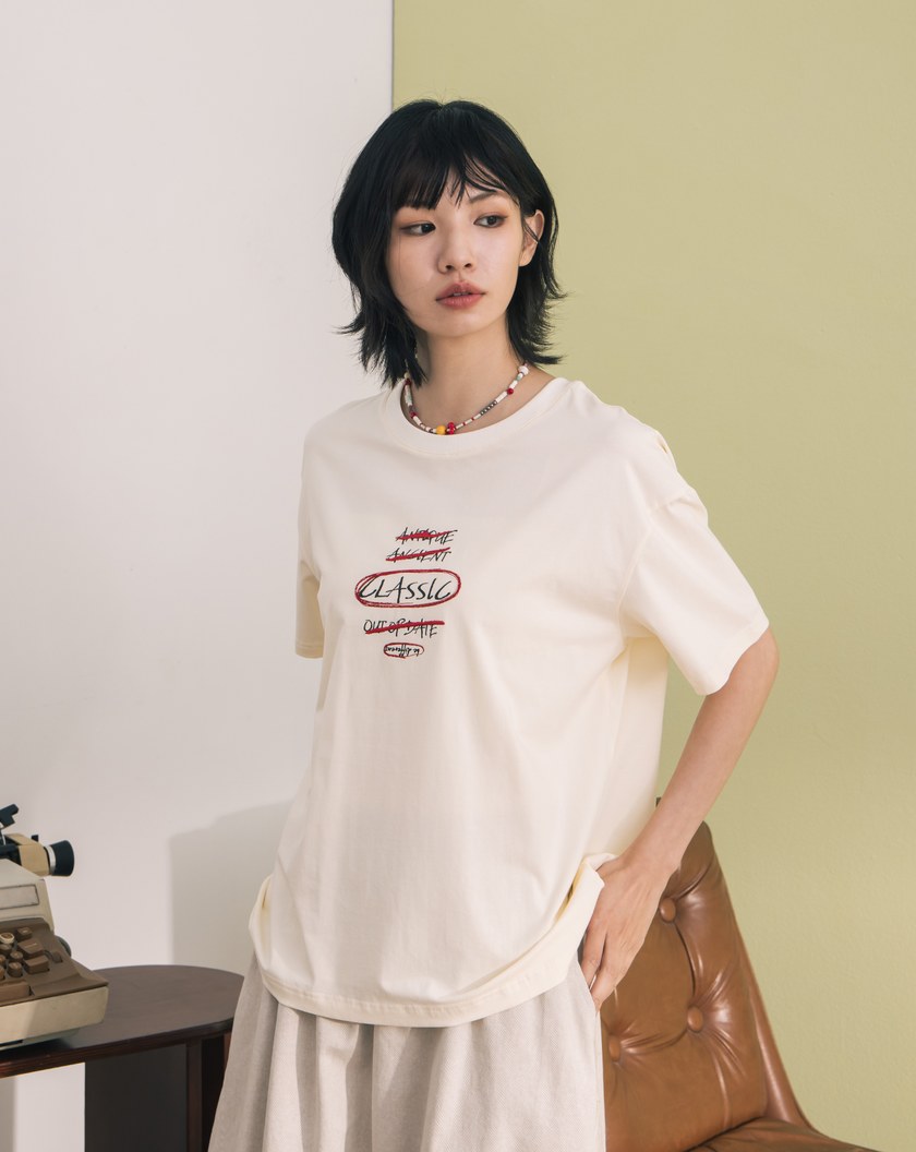 造型英文標語涼感T恤