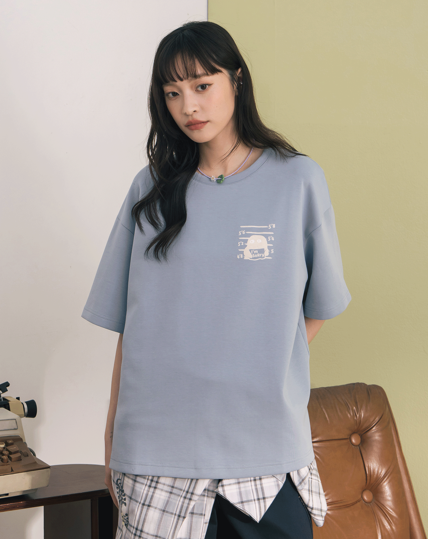 逮捕Ada九宮格圖鑑印花T恤(兩色)