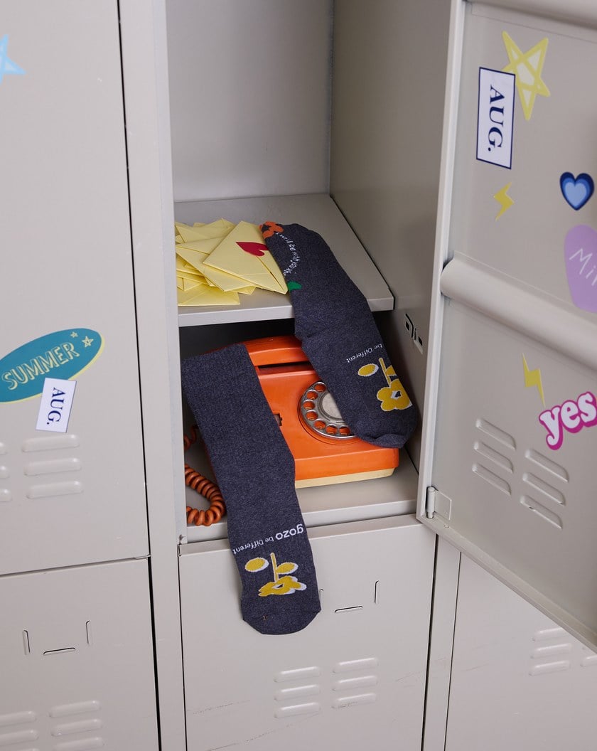 送妳一朵花戀語長襪(兩色)