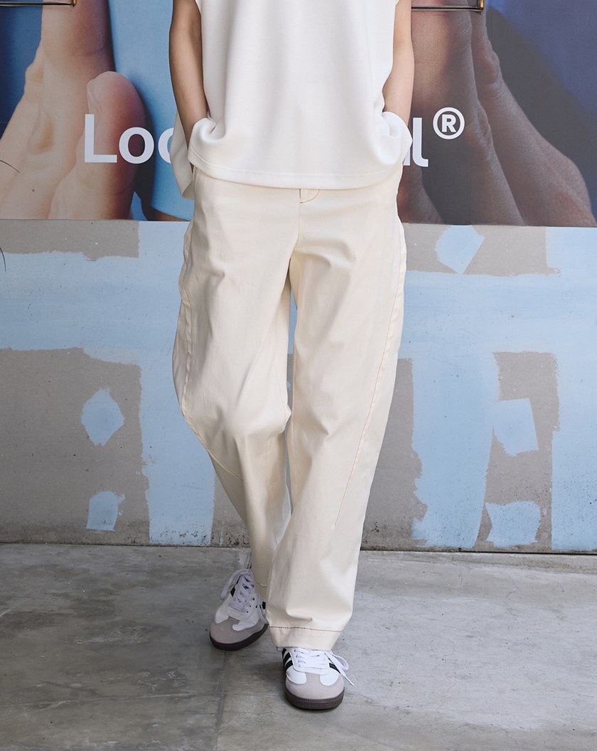 ➤造型剪接修身男友褲(兩色)