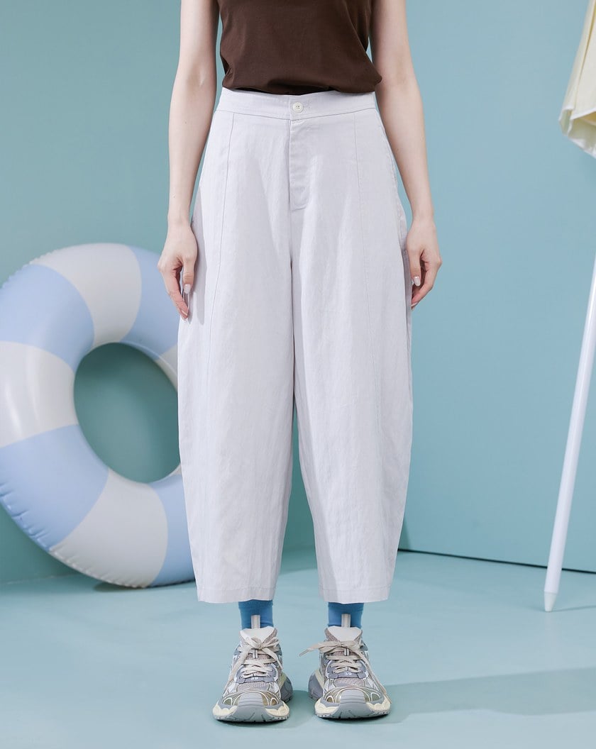 ➤涼感天絲寬版氣球褲(兩色)