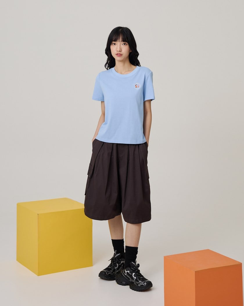 GOZO LEVEL UP寬鬆五分工裝短褲(兩色)