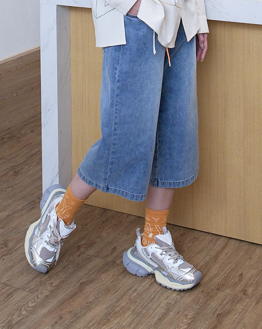 宅男宅在家緹花長襪(兩色)