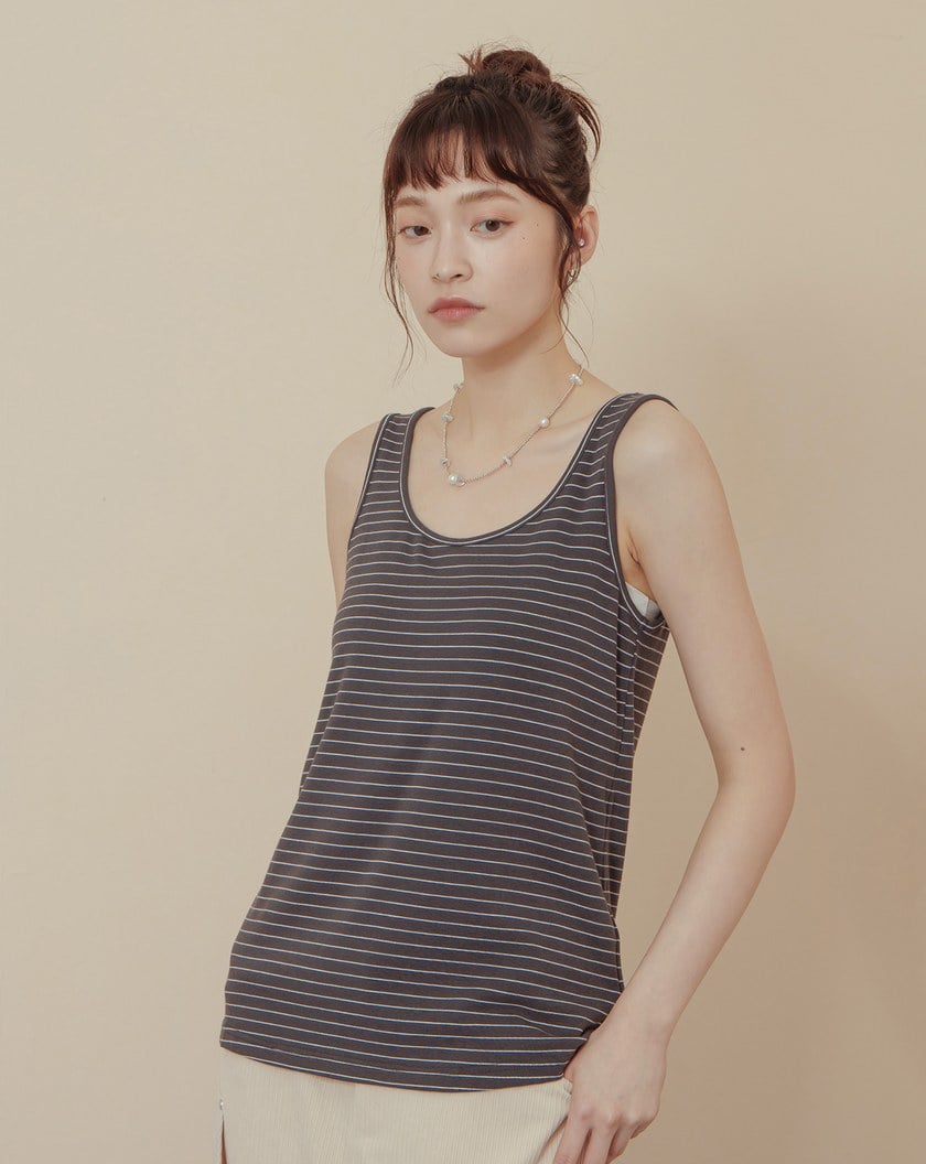 發熱羊絨彈力內搭背心(三色)