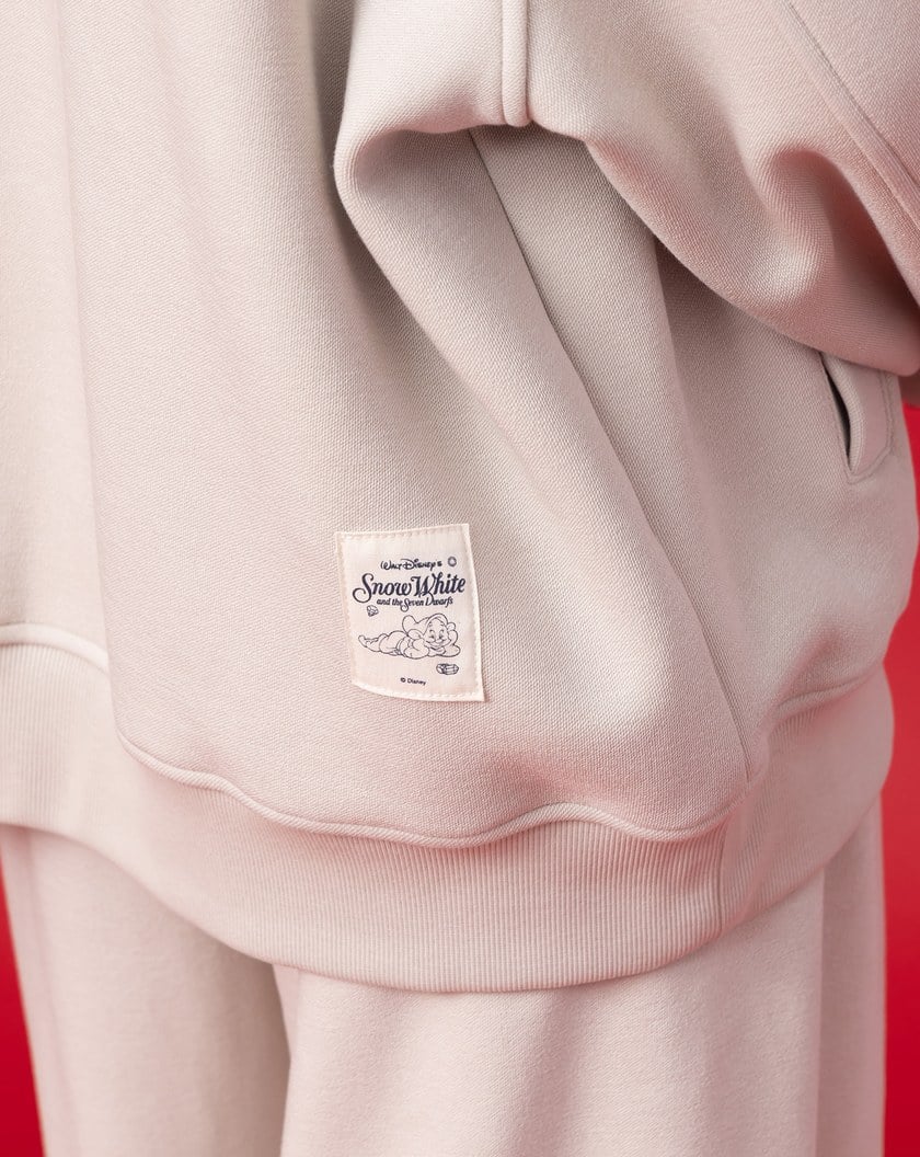 迪士尼系列 魔鏡啊~魔鏡魔法釦刷毛連帽外套(兩色)