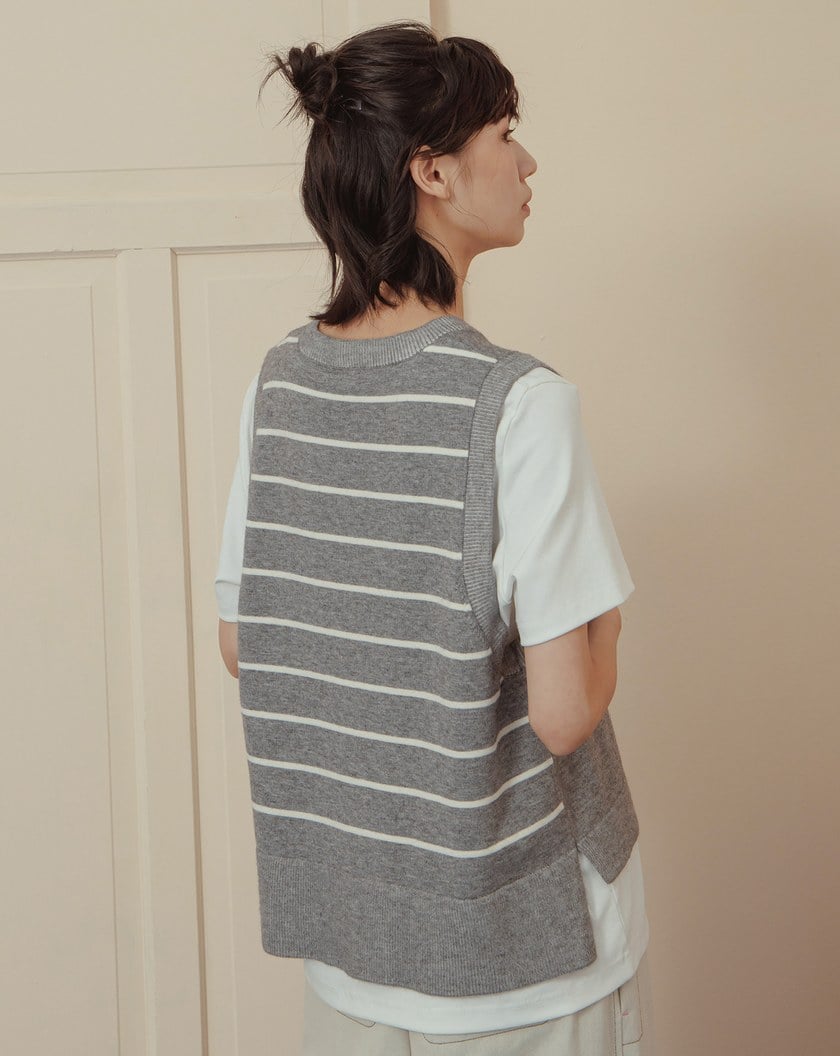 Gozopest繡花針織背心(兩色)