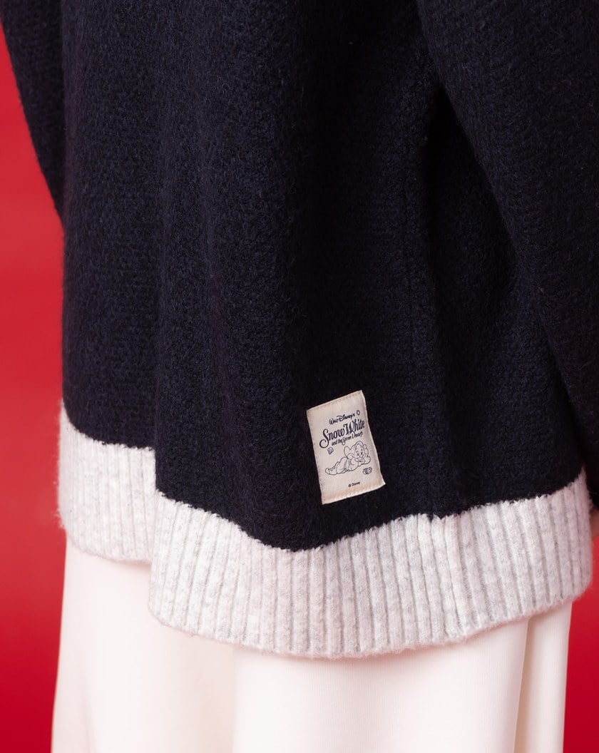 迪士尼系列 喔~不要吃蘋果開襟毛衣外套(兩色)