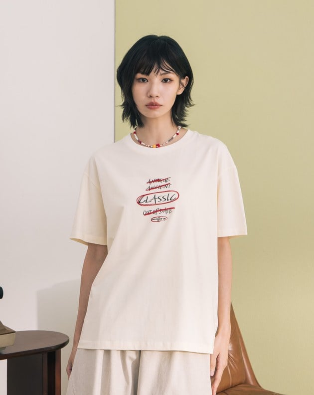 造型英文標語涼感T恤