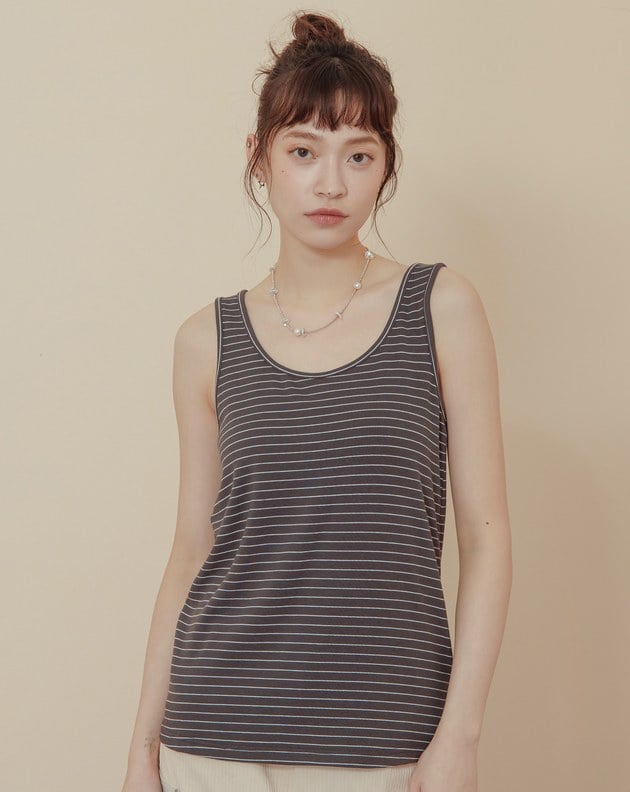 發熱羊絨彈力內搭背心(三色)