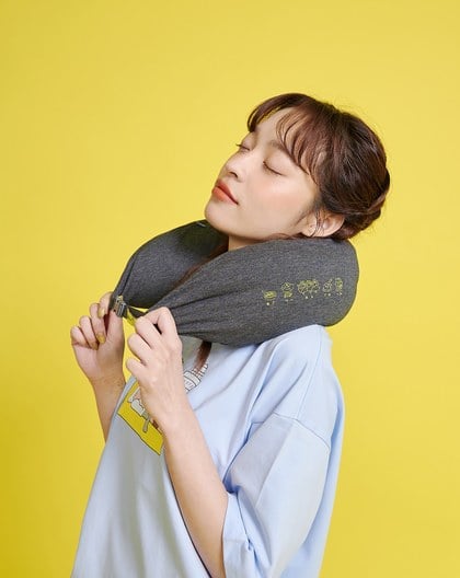 gozoX小高潮 寶島美食五連發連帽頸枕