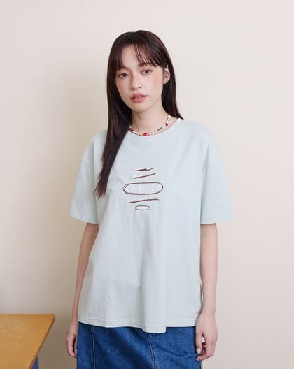 造型英文標語涼感T恤