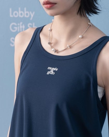 musee de gozo寬鬆削肩背心(兩色)