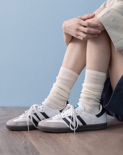 坑條微透堆堆襪(三色)