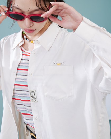 ➤涼感天絲音樂撥放器遮陽襯衫(兩色)