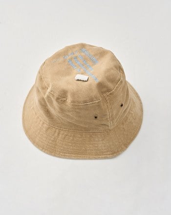 許願刺繡單寧漁夫帽(三色)