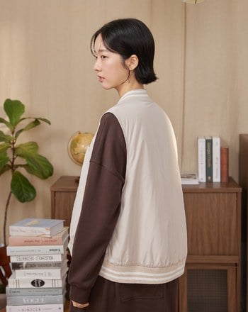 gozo書籤鋪棉棒球背心(兩色)