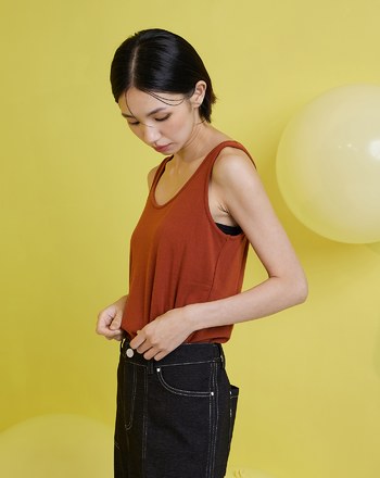 ◢HOT柔軟發熱內搭背心(兩色)