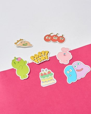 gozoxKINGJUN&Ada異次元party time貼紙包