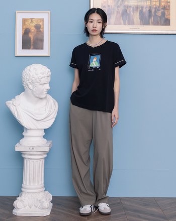 ➤gz抽繩涼感運動長褲(兩色)