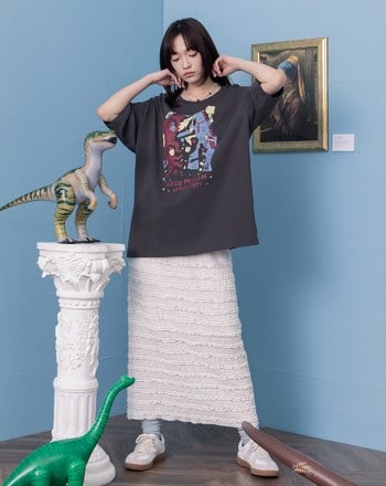 ➤博物館after party寬鬆涼感T恤(兩色)