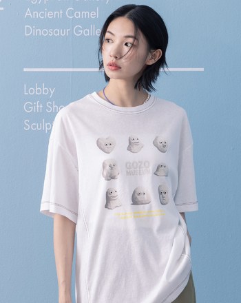 Ada石膏像竹節棉擴型T恤(三色)