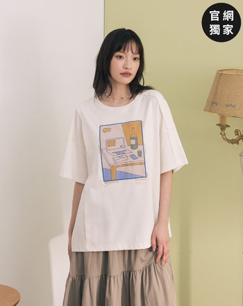 ➤療癒下班日常涼感T恤(兩色)