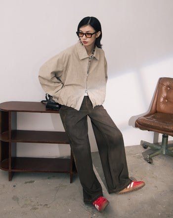 A｜水洗立體造型涼感外套(兩色)