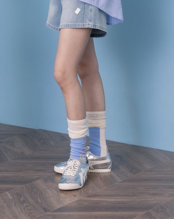 博物館的驚魂夜撞色長襪(兩色)