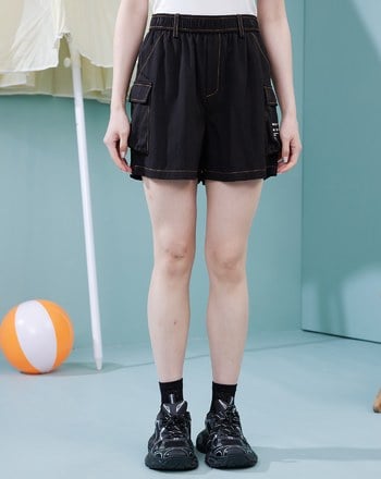 ➤音樂撥放器水洗涼感工裝短褲(兩色)