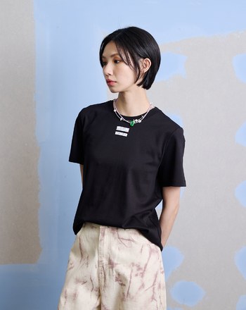 gozo cafe小織標純棉T恤(兩色)