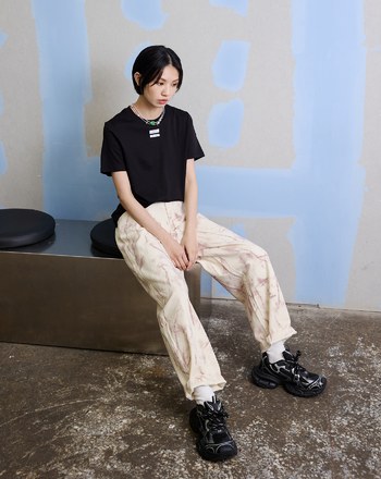 gozo cafe小織標純棉T恤(兩色)