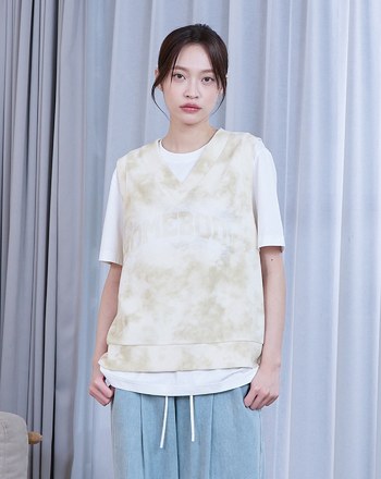 HOMEBODY暈染外搭V領背心(兩色)