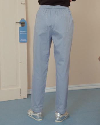 顯瘦配色壓線剪接男友褲(兩色)