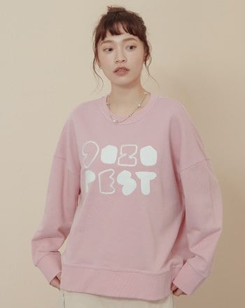 gozopest純棉落肩大學T(兩色)