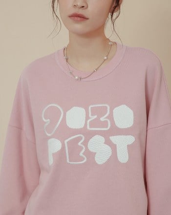 gozopest純棉落肩大學T(兩色)