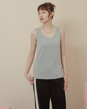 發熱羊絨彈力內搭背心(三色)