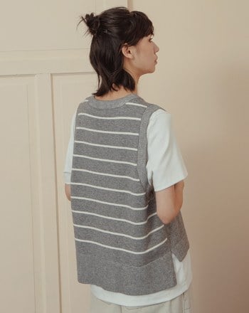 Gozopest繡花針織背心(兩色)