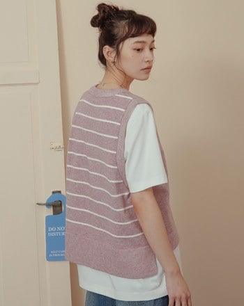 Gozopest繡花針織背心(兩色)