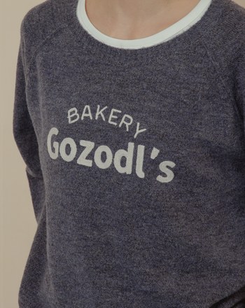 抗起球毛線編織繡花短版毛衣(兩色)